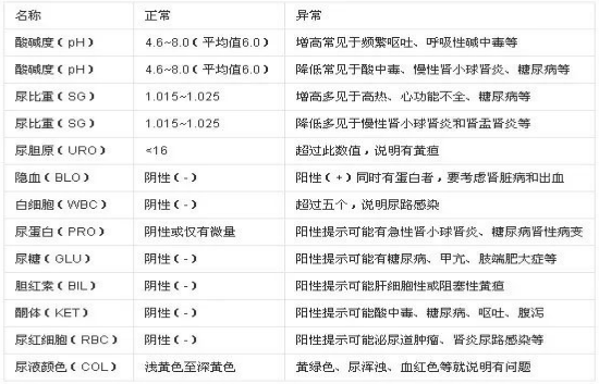 化验单的种类和内容