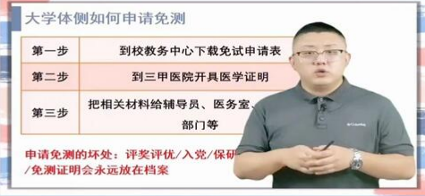 免体测证明怎么开